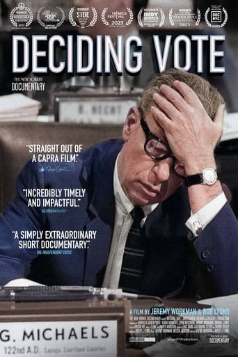 Movie poster for Deciding Vote