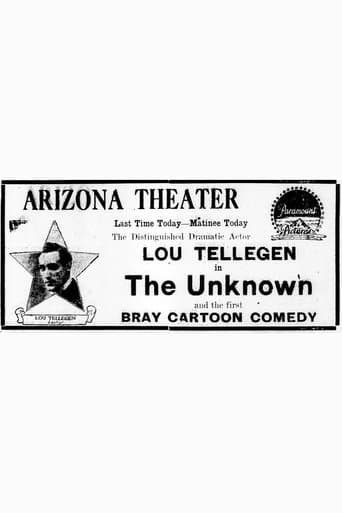 Movie poster for The Unknown