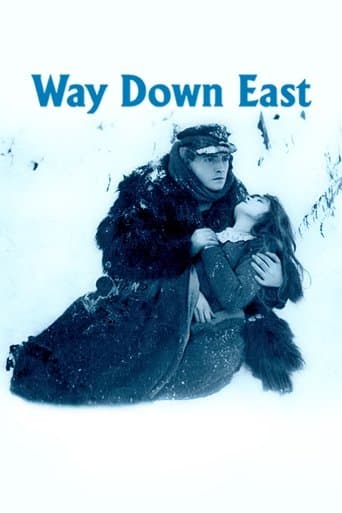 Movie poster for Way Down East