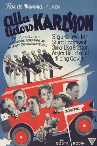 Movie poster for Alla tiders Karlsson