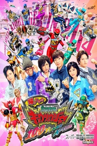 Movie poster for Zyuden Sentai Kyoryuger: 100 Years After
