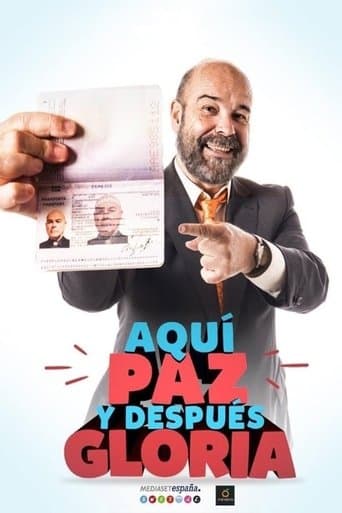 Movie poster for Aquí Paz y después Gloria