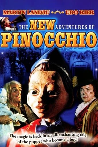 Movie poster for The New Adventures of Pinocchio
