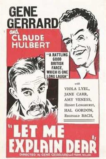 Movie poster for Let Me Explain, Dear