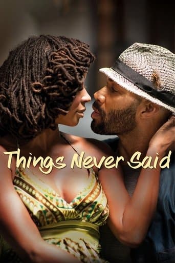 Movie poster for Things Never Said