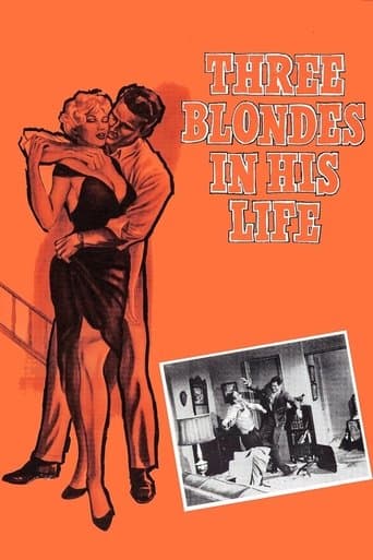 Movie poster for Three Blondes In His Life