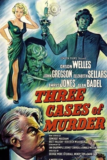 Movie poster for Three Cases of Murder