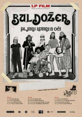 Movie poster for Music Is the Art of Time 2, LP film Buldozer – Spit Truth Into the Eyes