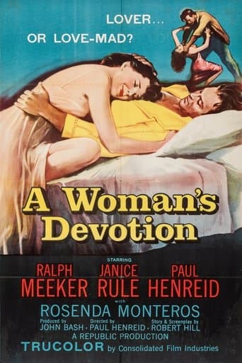 Movie poster for A Woman's Devotion