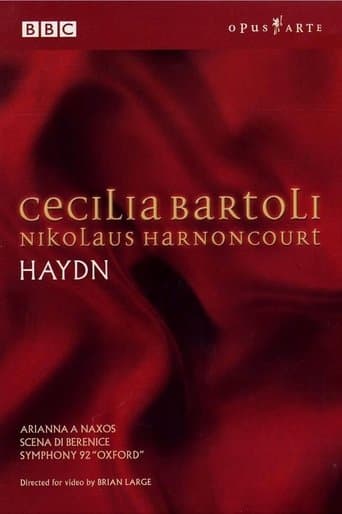 Movie poster for Cecilia Bartoli Sings Haydn