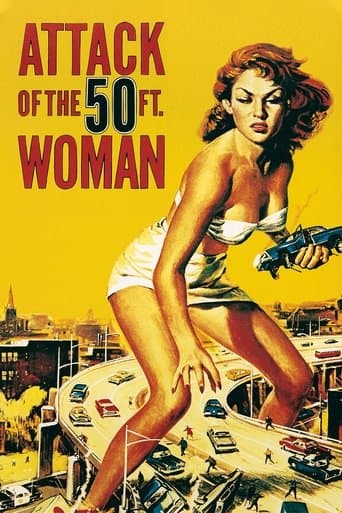 Movie poster for Attack of the 50 Foot Woman