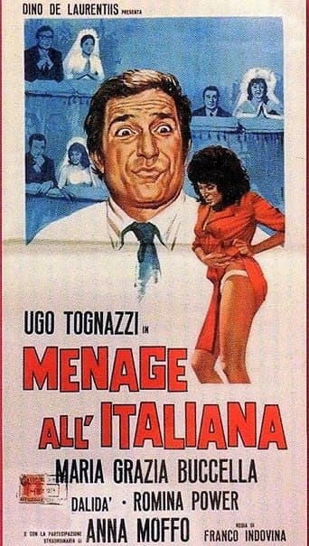 Movie poster for Menage Italian Style