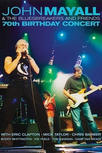 Movie poster for John Mayall & The Bluesbreakers And Friends: 70th Birthday Concert