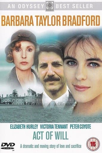 Movie poster for Act of Will