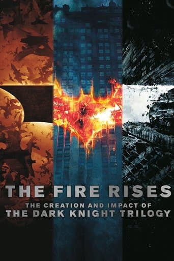Movie poster for The Fire Rises: The Creation and Impact of The Dark Knight Trilogy