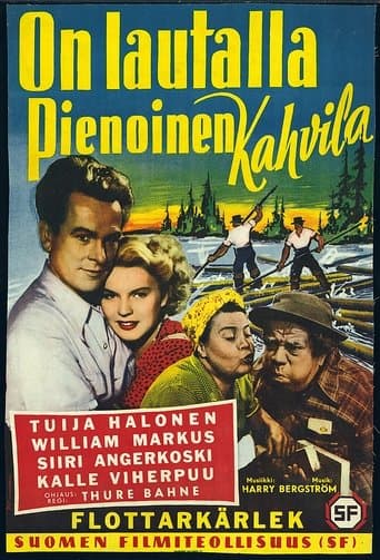 Movie poster for On lautalla pienoinen kahvila