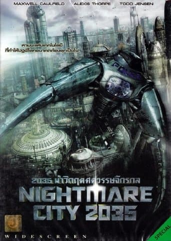 Movie poster for Nightmare City 2035