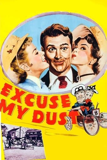 Movie poster for Excuse My Dust