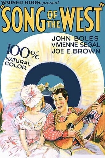 Movie poster for Song of the West