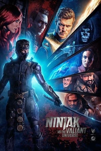 Movie poster for Ninjak vs. the Valiant Universe