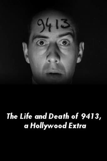 Movie poster for The Life and Death of 9413, A Hollywood Extra