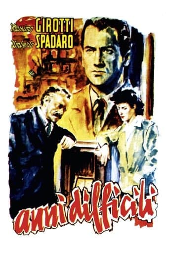 Movie poster for Difficult Years