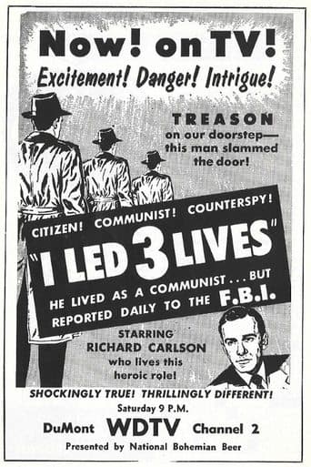 Movie poster for I Led Three Lives