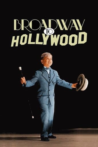 Movie poster for Broadway to Hollywood