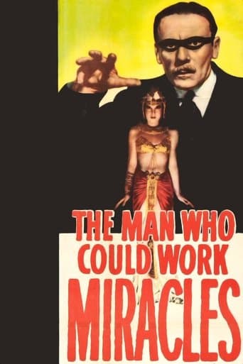 Movie poster for The Man Who Could Work Miracles