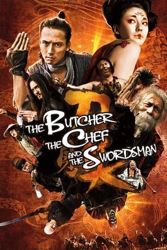 Movie poster for The Butcher, the Chef, and the Swordsman