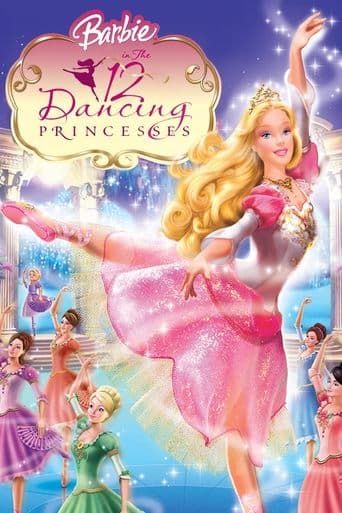 Movie poster for Barbie in the 12 Dancing Princesses