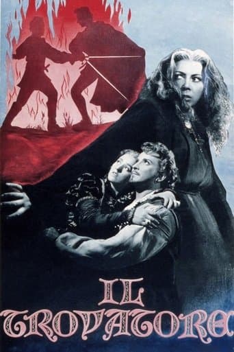 Movie poster for Il trovatore