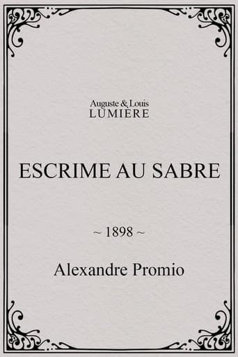 Movie poster for Escrime au sabre
