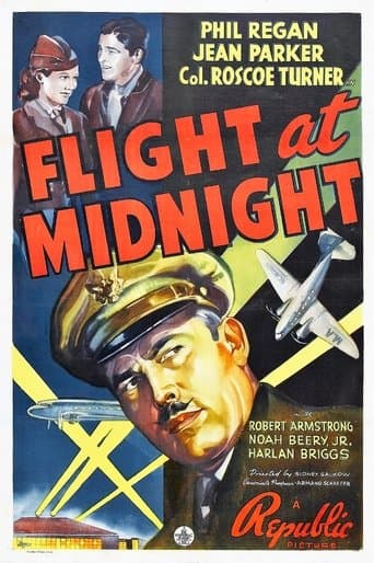 Movie poster for Flight at Midnight