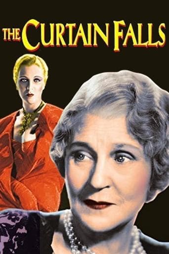 Movie poster for The Curtain Falls
