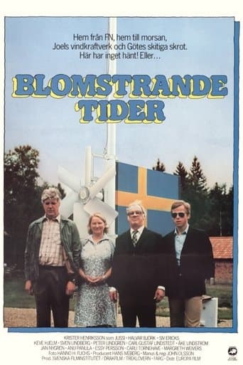 Movie poster for Blomstrande tider