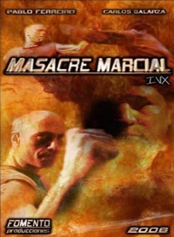 Movie poster for Masacre Marcial IVX