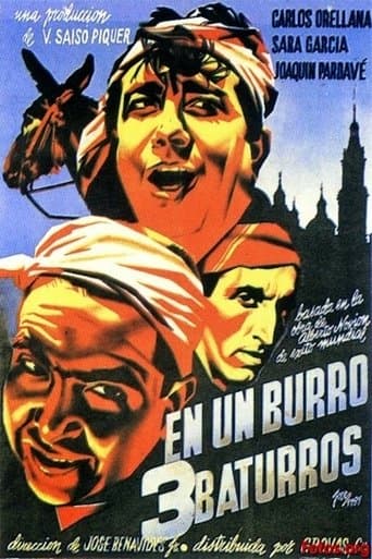 Movie poster for En un burro tres baturros