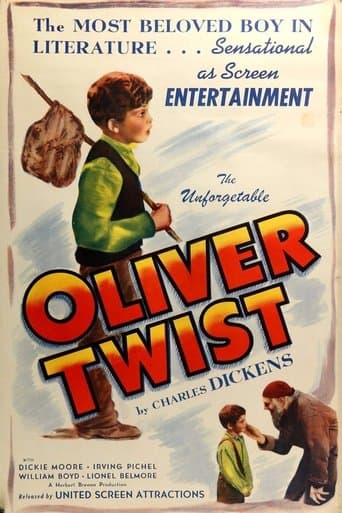 Movie poster for Oliver Twist