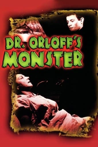 Movie poster for Dr. Orloff's Monster