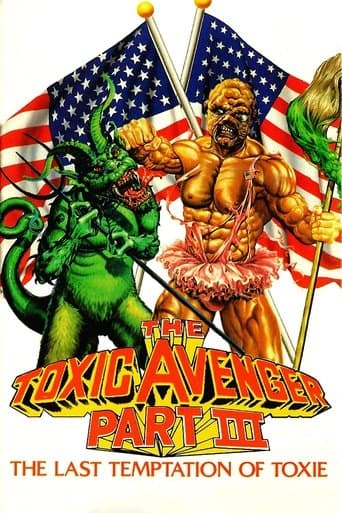 Movie poster for The Toxic Avenger Part III: The Last Temptation of Toxie