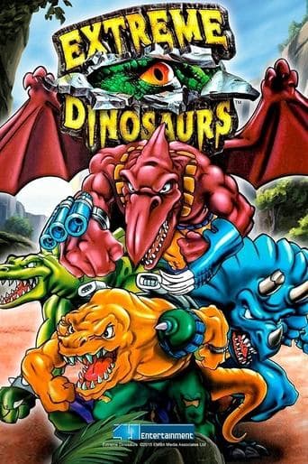 Movie poster for Extreme Dinosaurs