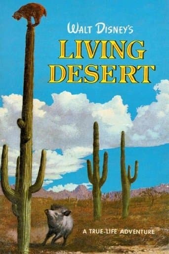 Movie poster for The Living Desert