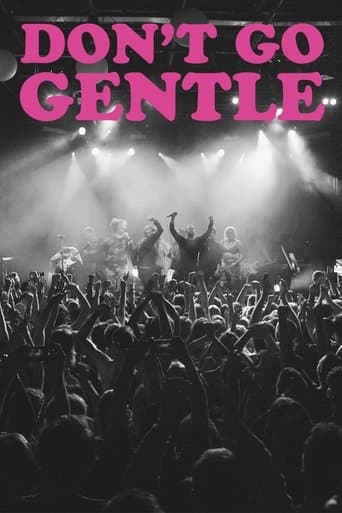 Movie poster for Don't Go Gentle: A Film About IDLES