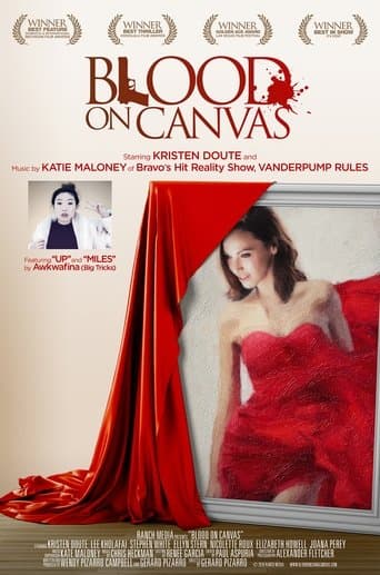 Movie poster for Blood on Canvas