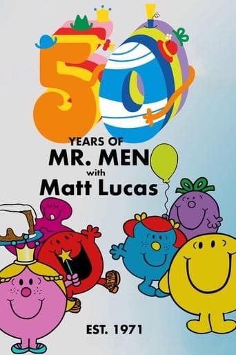Movie poster for 50 Years of Mr Men with Matt Lucas