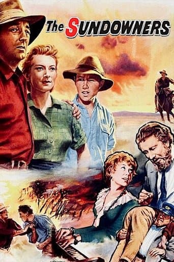 Movie poster for The Sundowners