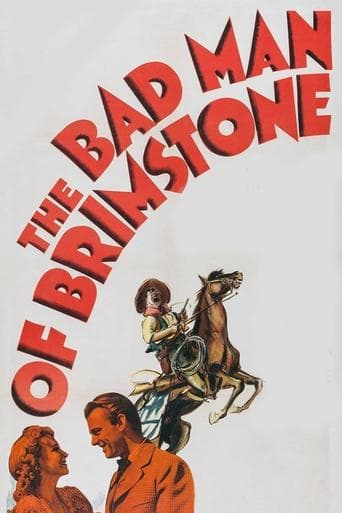 Movie poster for The Bad Man of Brimstone