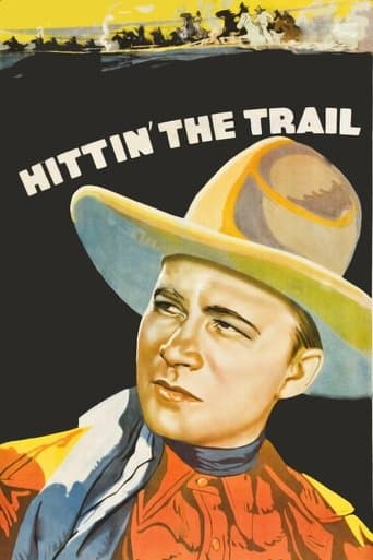 Movie poster for Hittin' the Trail