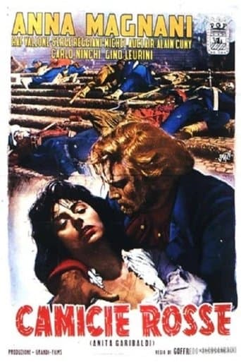 Movie poster for Red Shirts - Anita Garibaldi